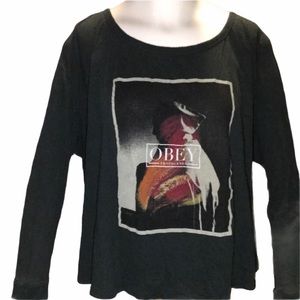 Obey Batwing Top